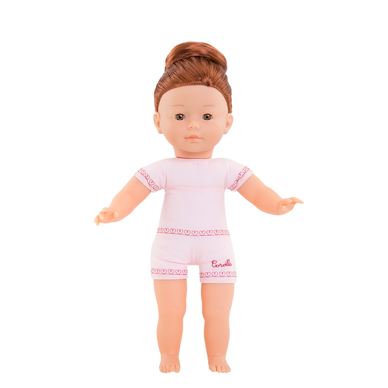 Dressing Doll Prune Ma Corolle long red hair and brown sparkling eyes 36 cm from 4 years old