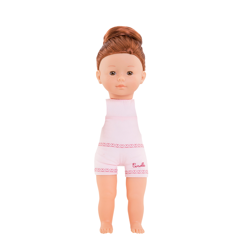 Dressing Doll Prune Ma Corolle long red hair and brown sparkling eyes 36 cm from 4 years old