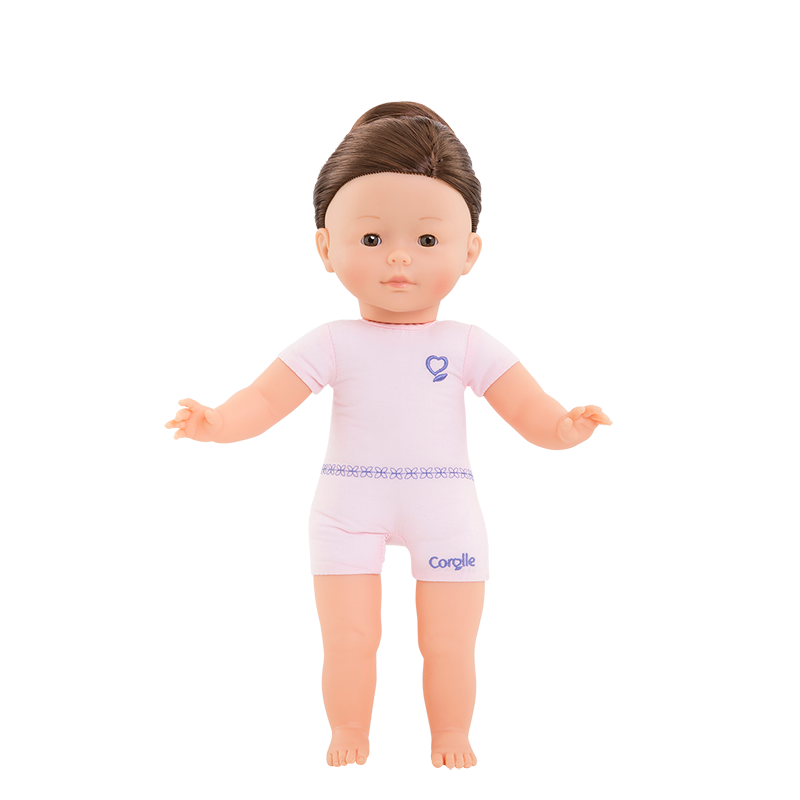 Dressing doll Pénélope Ma Corolle long brown hair and brown sparkling eyes 36 cm from 4 years old