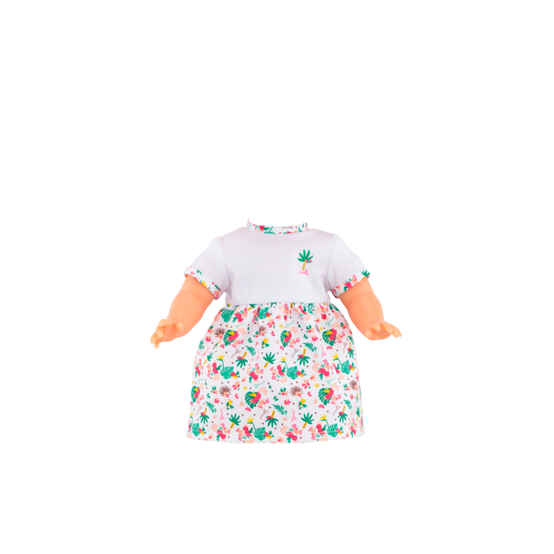 Dressing doll Pénélope Ma Corolle long brown hair and brown sparkling eyes 36 cm from 4 years old